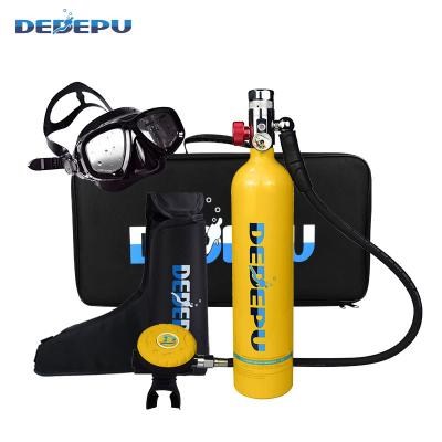 China Swimming learner mini tanque de buceo DEDEPU De 1L, agua suave d'el de bajo de respiracin d'equipo de buceo de for sale