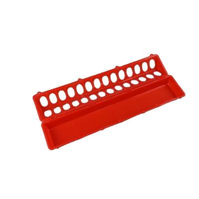 China China Supplier Wholesale Plastic Flip Top Birds Quail Poultry Chicken Feeder Machine for sale