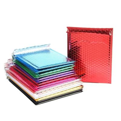 China Gravure Printing Silver Bubble Wrap Bags Anti Shock Protection for sale