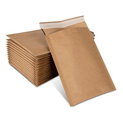 China Customizable Recyclable Corrugated Paper Envelope Bags Self Adhesive Seal for sale