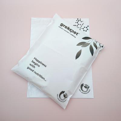 China PLA Cornstarch Custom Compostable Mailers 100% Biodegradable for sale