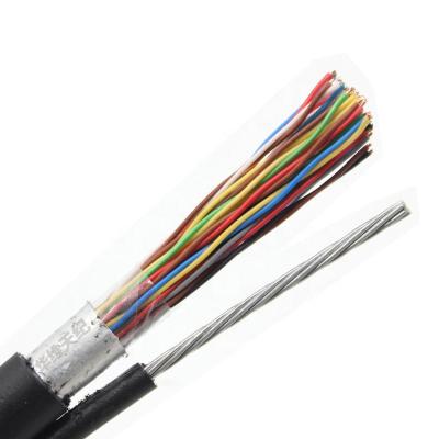 China HYAC 10/20/50/100 Self Supporting Overhead Voice Communication Cable Pairs Outdoor Telephone Cable for sale