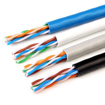 China pvc 23awg cat 6 rj45 utp cat6 lan ethernet networking cable manufacturers for sale