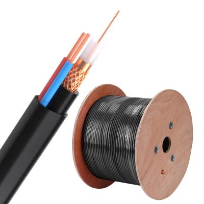 China 4CCA+4CCS/CCA/CCAG/Because safety power cable rg59+2c rj59 coaxial cable for sale