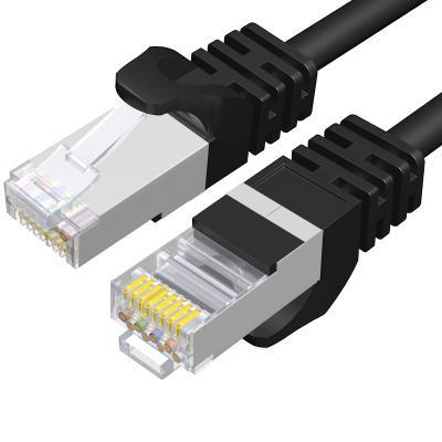 China Networking factory top quality 1m cat6a cat6 network patch cord ftp shield patch cord LAN cable price sale best for sale