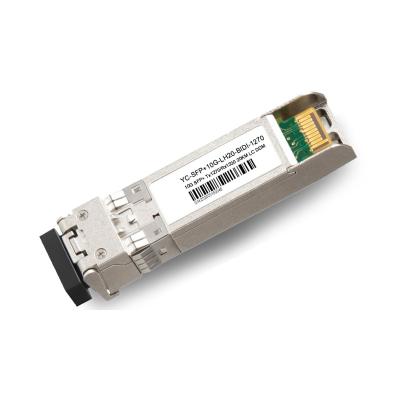 China FTTH 1.25 Gigabit LC SM Dual Port 2 SFP Media Converter Fiber Transceiver Module for sale