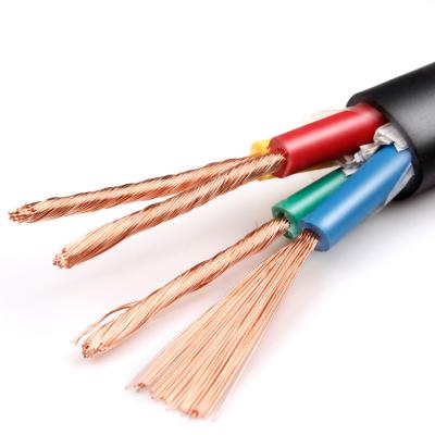 China Building PVC insulated electric16mm 4 core bare copper cable for sale