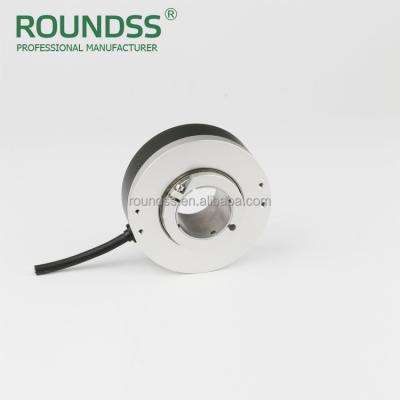 China Angular Sensor 80mm Standard Hollow Shaft Miniature Optical Absolute Rotary Encoder for sale