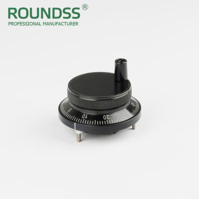 China Manual Position Sensor 80mm Diameter Hand Wheel Encoder Pulse Generator For CNC Machine for sale