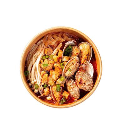 China Factory direct sale 170g haichijia fast food clam sotanghon noodles fresh instant taste rice noodle spicy noodles for sale