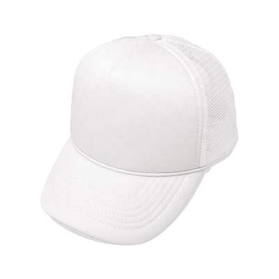 China COMMON Trucker Hat Mesh Cap Solid Colors Lightweight with Adjustable Strap Small Braid for sale