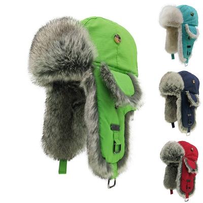 China Custom Ski Fur Winter COMMON Outdoor Beanie Hat For Unisex Item for sale