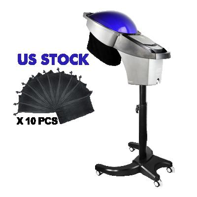 China Professional Red/Blue Hair Salon Steamer Beauty Salon Micro Mist O3 O3 LED Ready To Ship for sale