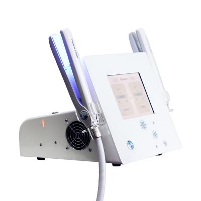 China Improve Hair Glazing Cryolipolysis Private Label Cryolipolysis Hair Care Accessories Portable Hand Held Glazed Product Hand Held Flat Frozen Machine for sale