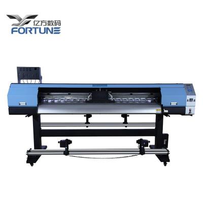 China Print Shops Fortune 2m Impresora UV Roll To Roll Printer With EPS i3200U1 HEAD for sale