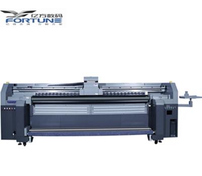 China Wallpaper FORTUNE cheapest 3.2m UV roll to roll printer for industrial application with ricoh gen5 head for sale