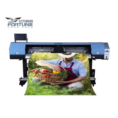 China Indoor Outdoor Advertising Fortune 1.9m Sublimation Printer with i3200 Printhead for Vinyl, Flex Banner and Indoor Advertising for sale