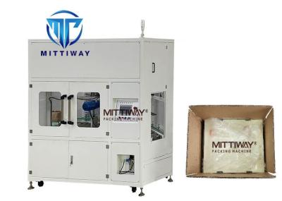 China Automatic Bag Folding Machine / Bag Decuffer Folder 4~6ctn/min for sale