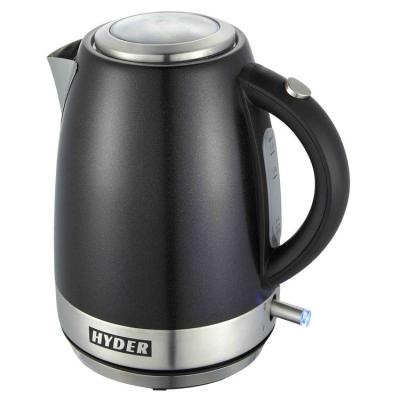 China 360 Degree Rotation Base 2021 Stainless Steel Jug Kettle Popular New 1.7L Cordless Electric Water Heater for sale