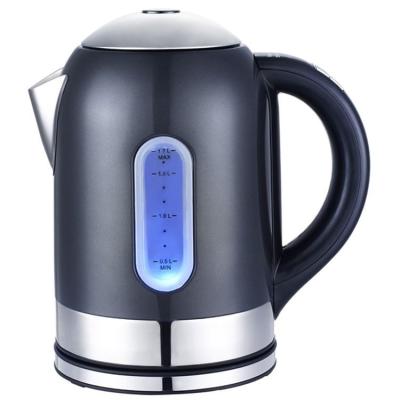 China 360 Degree Rotation Low New Style Hot Selling Multicolor Indicator Light Kettle With Different Temperature Settings for sale