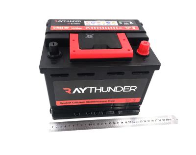 China Auto Toys Car Battery 12v55ah DIN55 Maintenrance Free For Car and Truck Starter for sale