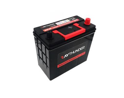 China Korean Toys 12V DIN 45 Car Battery Dry Charged Lead Acid Battery 45amp For Truck for sale