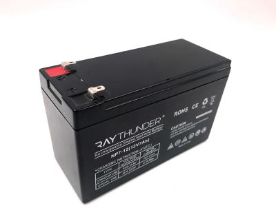 China Toys lead acid battery hoists 12v7ah battery for access control systems for sale