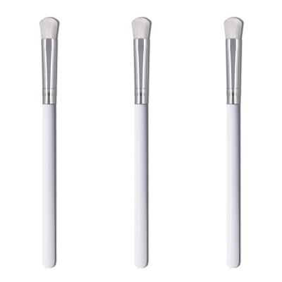 China Samples Alium White Goat Hair Free Vegan Cosmetics Single Eyeshadow Brush for sale