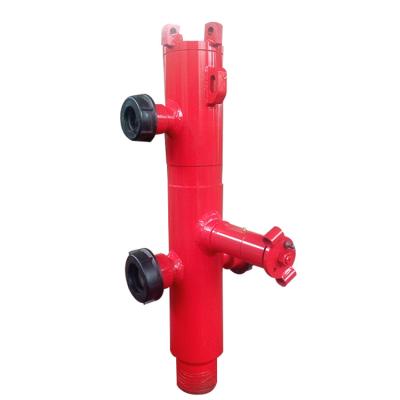 China Construction worksÂ   API ISO Cementing Tools Single Or Double Sockets Cementing Head Single Type Cementing Head for sale