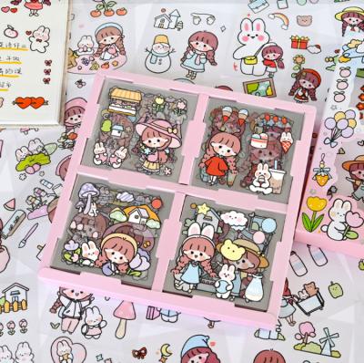 China Waterproof Custom Printing Paper Label Sheets Logo Adhesive Kiss Cut Stickers for sale