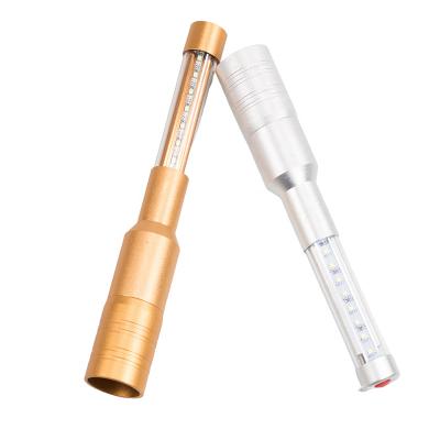 China Bar Allinthree Factory Triple Head Rechargeable Led Strobe Stick Light Champagne Bottle Light Topper For Night Club Party for sale