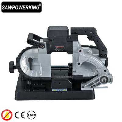 China 4-1/2IN Li-ion Metallurgical Battery Mini Metal Cutting Strip Saw Machine for sale