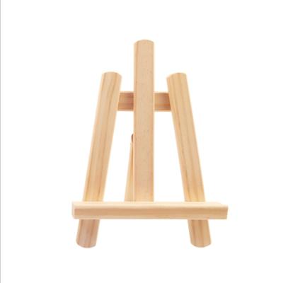 China 2021 Painting Easel Small Pine Wood Display Table Easel 14*20cm For Painting for sale