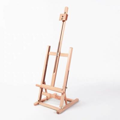 China 2021 Easel Painting Top Selling Art Supply Collapsible Adjustable H-frame Tabletop Easel With Rubber Feet for sale