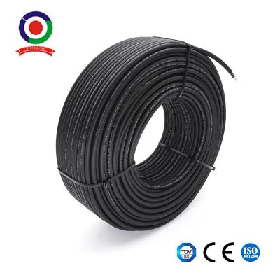 Cina High Voltage 6mm DC Pv1f Solar Wire Cable 500m 1000m 1000v 1500v in vendita