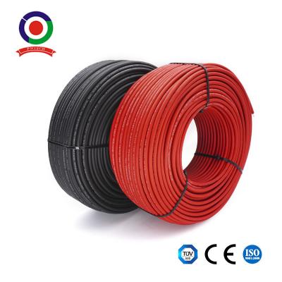 China H1z2z2-K TUV 4mm2 XLPO Solar Power Cable Wires AC1000V DC 1500V for sale