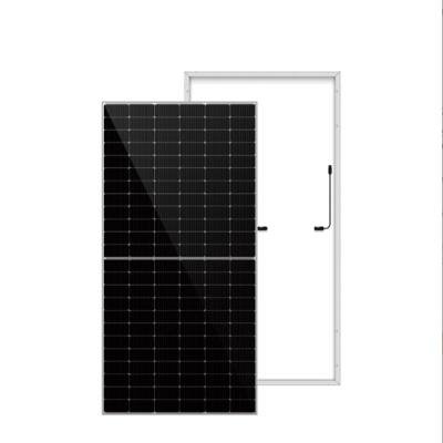 中国 Tempered Glass 550W Solar Panel For NOCT 45±2C Temperature Coefficient Of Pmax Applications 販売のため