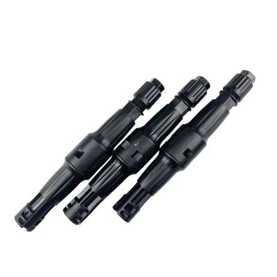 China Black Solar Panel Fuse Connector UL94-V0 with UL94-V0 Flame Class for sale