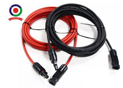 중국 10AWG 한 쌍 50 피트 빨간 + 50 피트 검은 태양 전지판 확대 케이블선 판매용