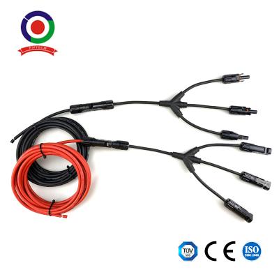 China Maestro livre Solar Extension Cable do cobre do núcleo XLPE 6mm2 do halogênio único à venda