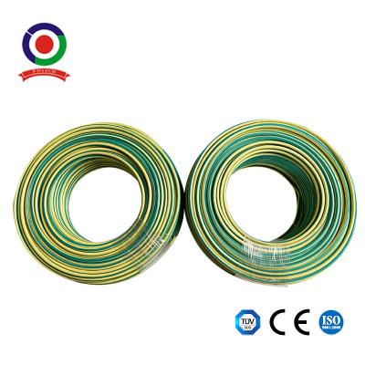 China Alambre y cable constructivos ignífugos 4mm2 de la resistencia de fuego del aislamiento del Pvc solos en venta