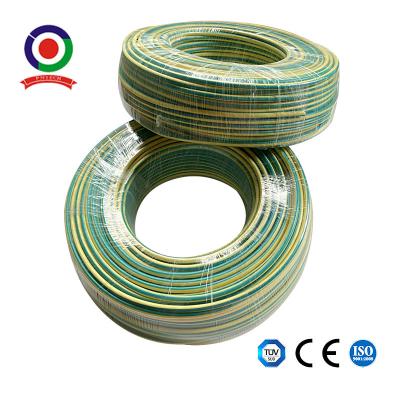 China Van de de Aan de grond zettende Kabelisolatie van Pvc van de koperkern Gele en Groene de Machtslijn 450/750v Te koop