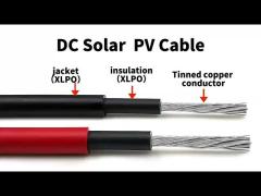 Hydrolysis Resistant Single Core Solar Cable Compatible To All Popular Connectors