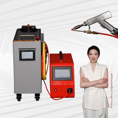 China Hotels Air Cooled Handheld Laser Welding Machine For Industrial Applications 1000w 1500W 2000W for sale