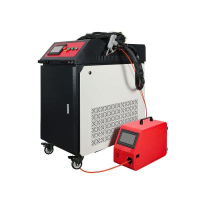 China 1000w Hotels Handheld Welding Steel Laser Beam Welding Machine for sale