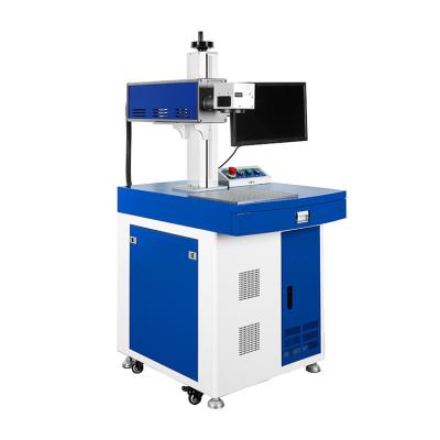 China Air Cooled 20W 30W 50W CO2 Laser Marking Machine On Jeans Vapor for sale