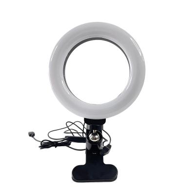 China PORTABLE Ring Light Portable Selfie Beautification 6 Inch Photography Fill Light for sale