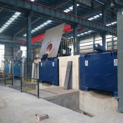 China Factory 100Kg-20 Ton Crucible Melting To Melt Aluminum Foundry Furnace for sale