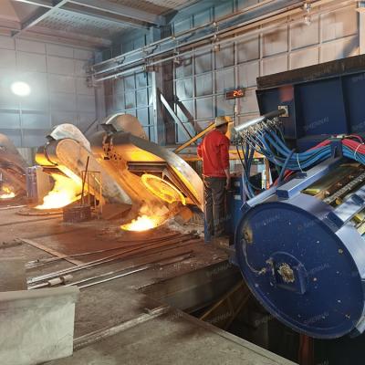 China Factory 100Kg-20 Ton Cans Induction Heating For Idnuction Aluminum Cast Iron Furnace for sale