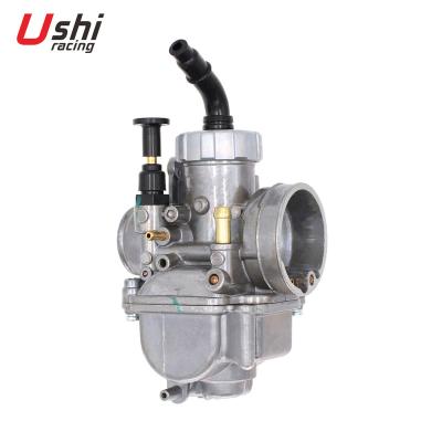 China Carburetor USHI RACING NSR-PRO PE 24mm 28mm Manual Motorcycle Racing Engine Parts For KEIHIN ACTIVA for sale